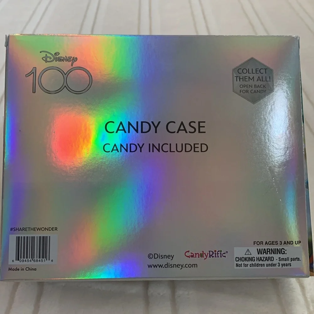 Disney 100 Collectors Mickey and Minnie Candy Holders with Hard Candies